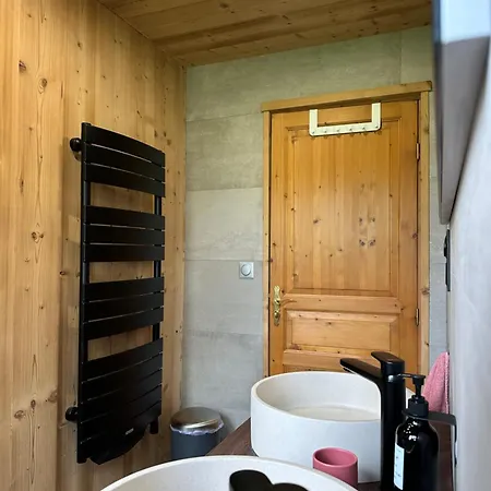 Chalet Dans Un Ecrin De Verdure Avec Spa Privatif Jeanmenil Extérieur photo